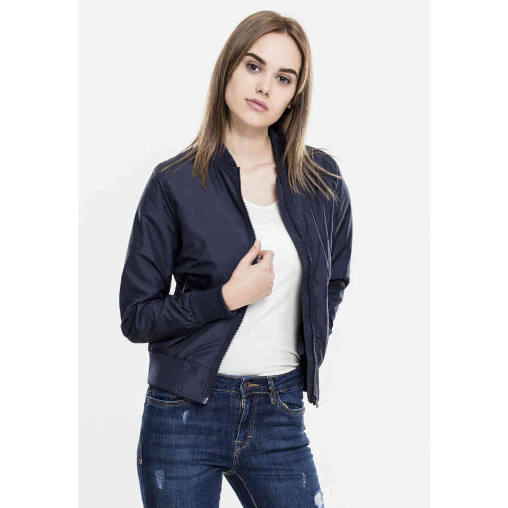 Urban Classics - Light Bomber Jacket - Blue